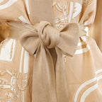 Hermes en Desordre Finesse Twill Raine Long Cardigan — view 7