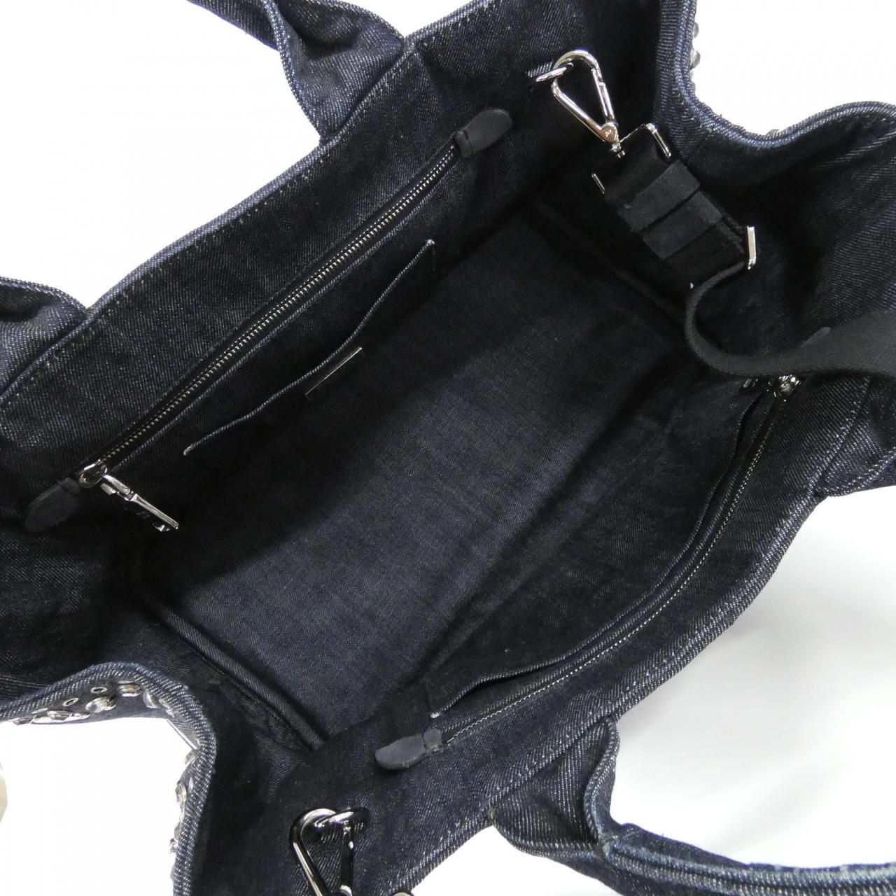 Prada Bag Handbag Blue — view 9