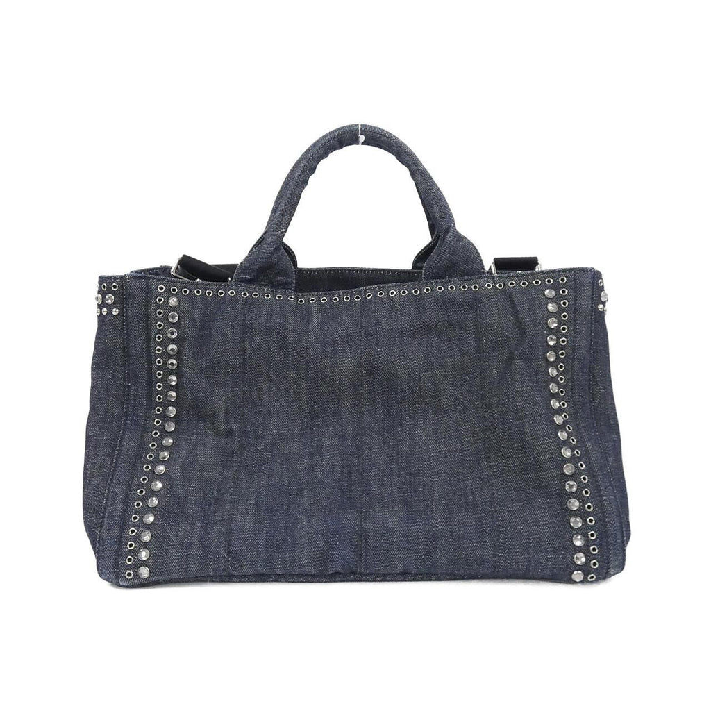 Prada Bag Handbag Blue — view 2