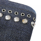 Prada Bag Handbag Blue — view 5