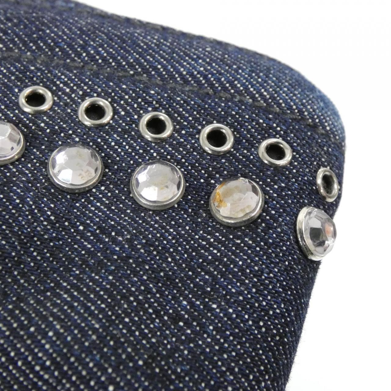 Prada Bag Handbag Blue — view 5