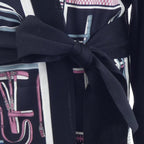 Hermes Long Cardigan Black — view 8