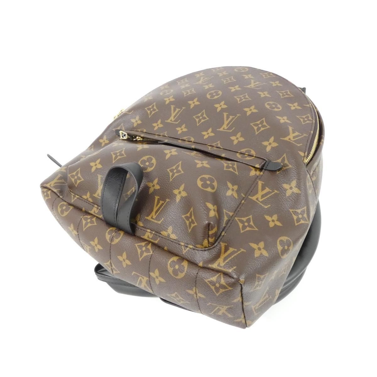 Louis Vuitton Monogram Palm Spring Suede Backpack MM — view 3
