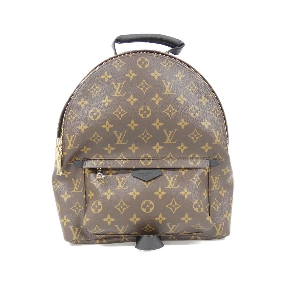 Louis Vuitton Monogram Palm Spring Suede Backpack MM