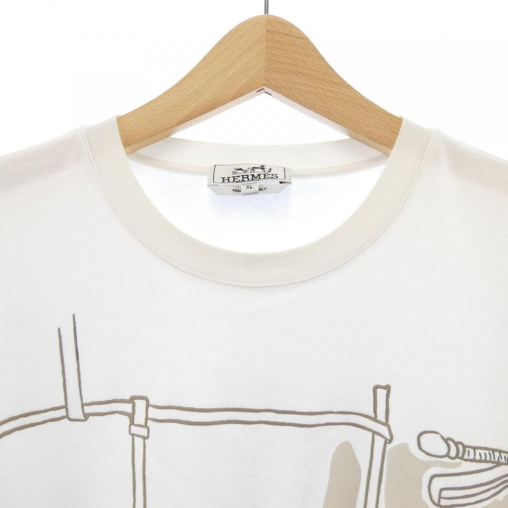 Hermes Harnais en Gouache T-Shirt — view 5