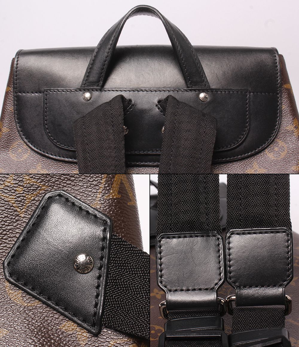 Louis Vuitton Backpack Parc Monogram Macassar — view 7
