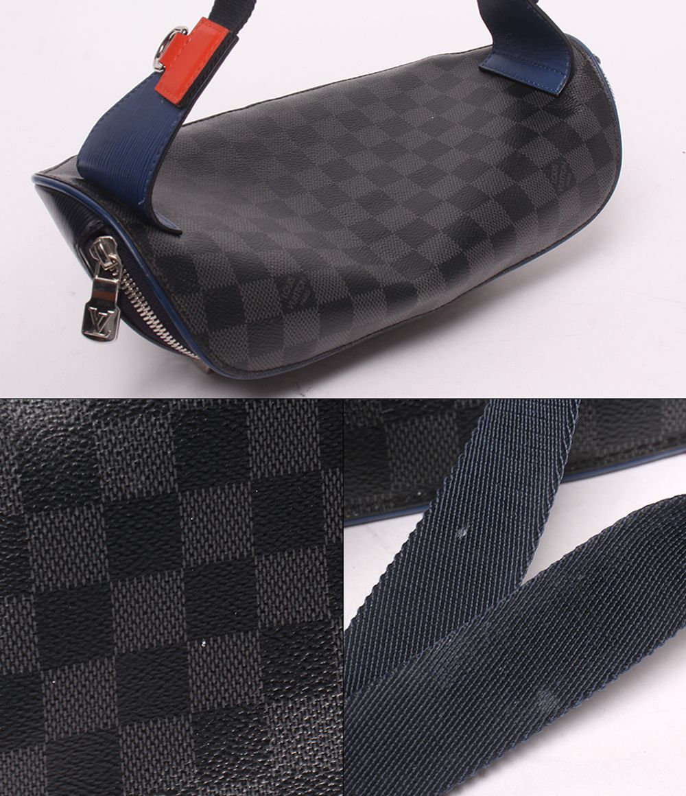 Louis Vuitton Waist Pouch Belt Bag Epi Damier Graphite — view 7