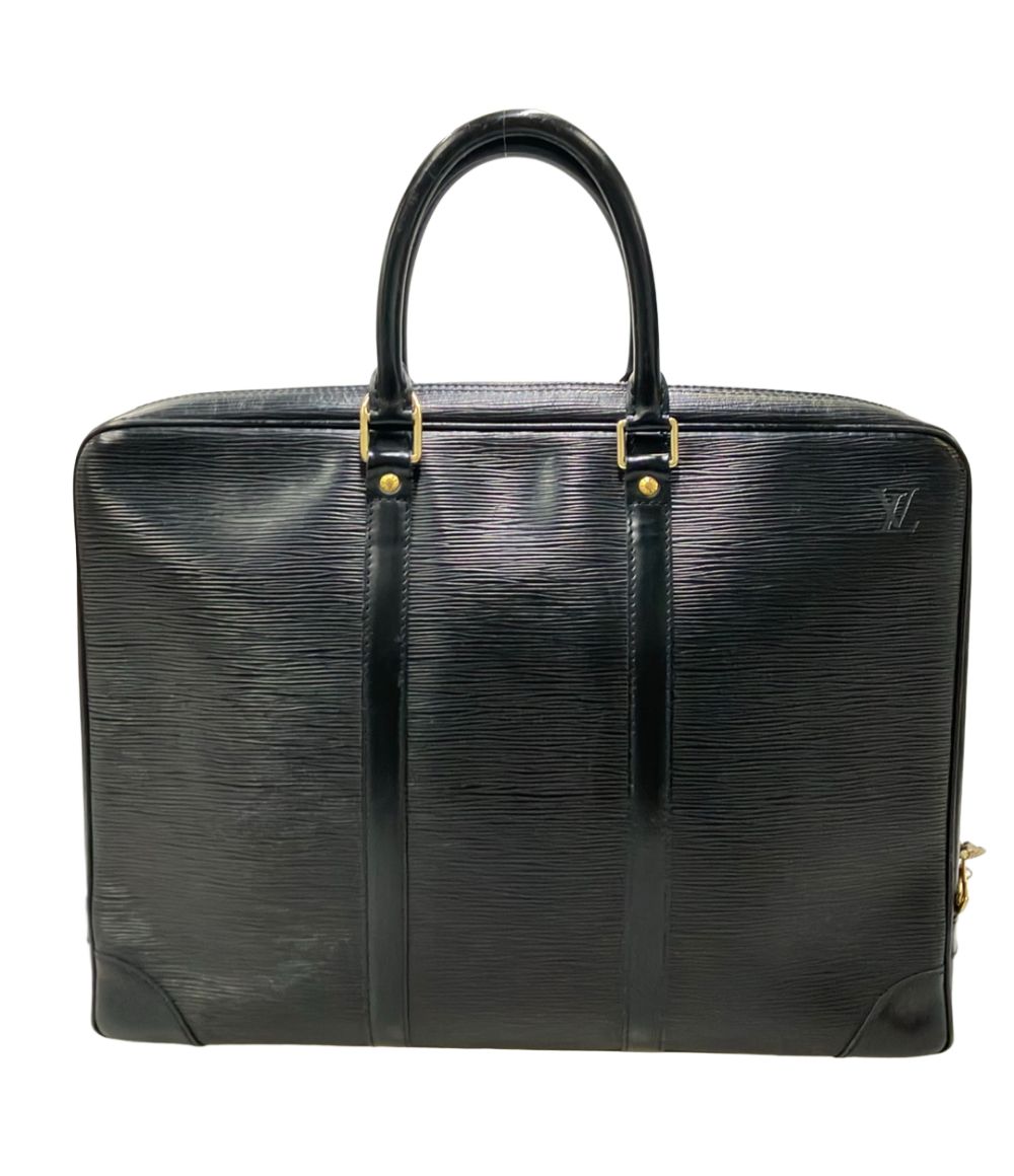 Louis Vuitton Briefcase Shoulder Bag Business 2-Way Leather Porte Documents — view 2