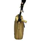 Prada Shoulder Bag Gold Leather — view 2