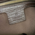 Gucci Shoulder Bag GG Pattern Sherry Beige Dark Brown Multi Leather — view 8