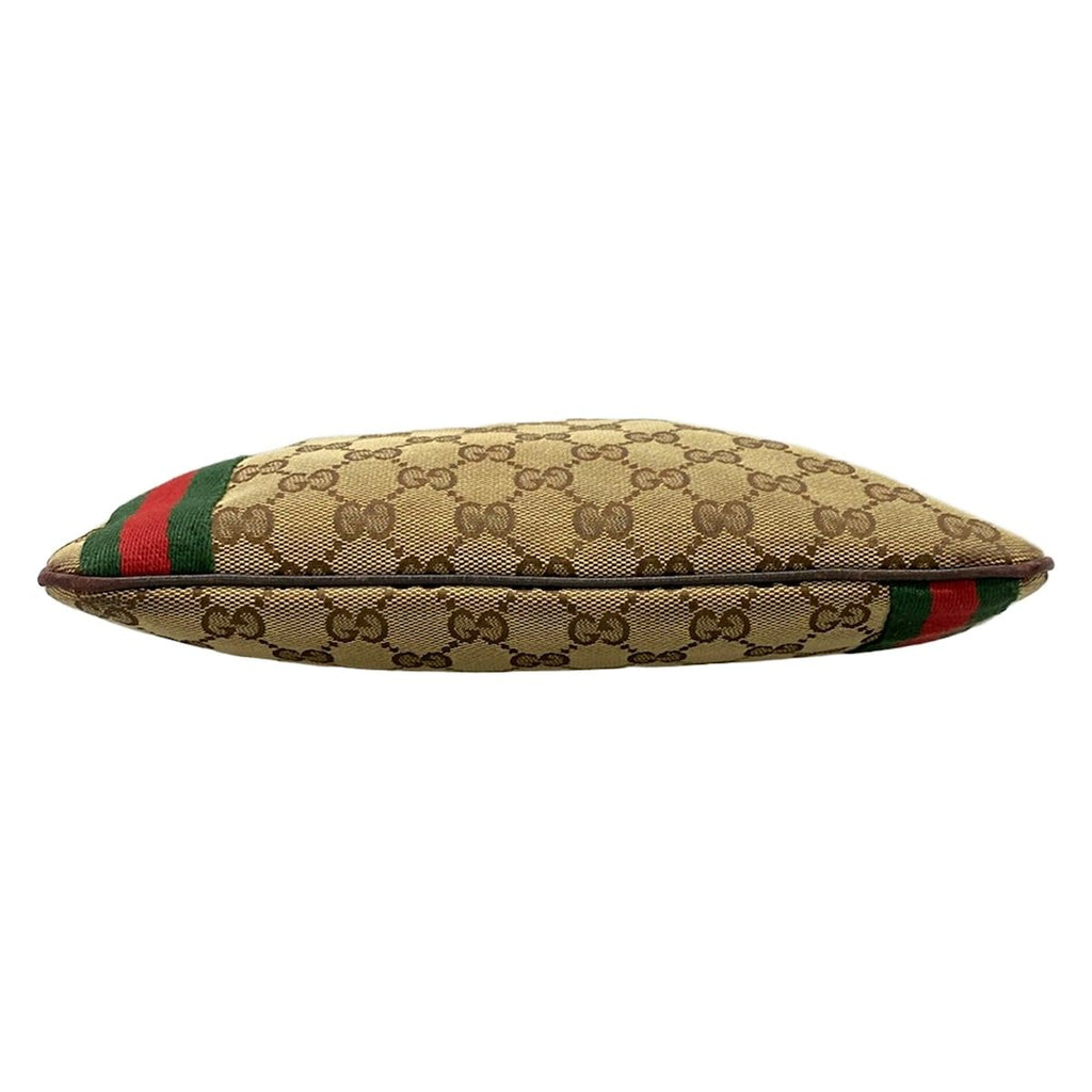 Gucci Shoulder Bag GG Pattern Sherry Beige Dark Brown Multi Leather — view 5