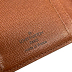 Louis Vuitton Bifold Wallet Monogram Porte Monet Viet Viennois Leather — view 5