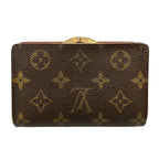 Louis Vuitton Bifold Wallet Monogram Porte Monet Viet Viennois Leather — view 2