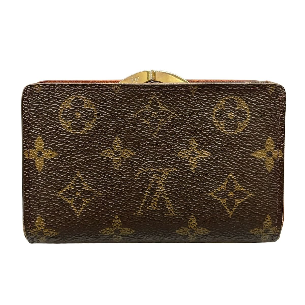 Louis Vuitton Bifold Wallet Monogram Porte Monet Viet Viennois Leather — view 2