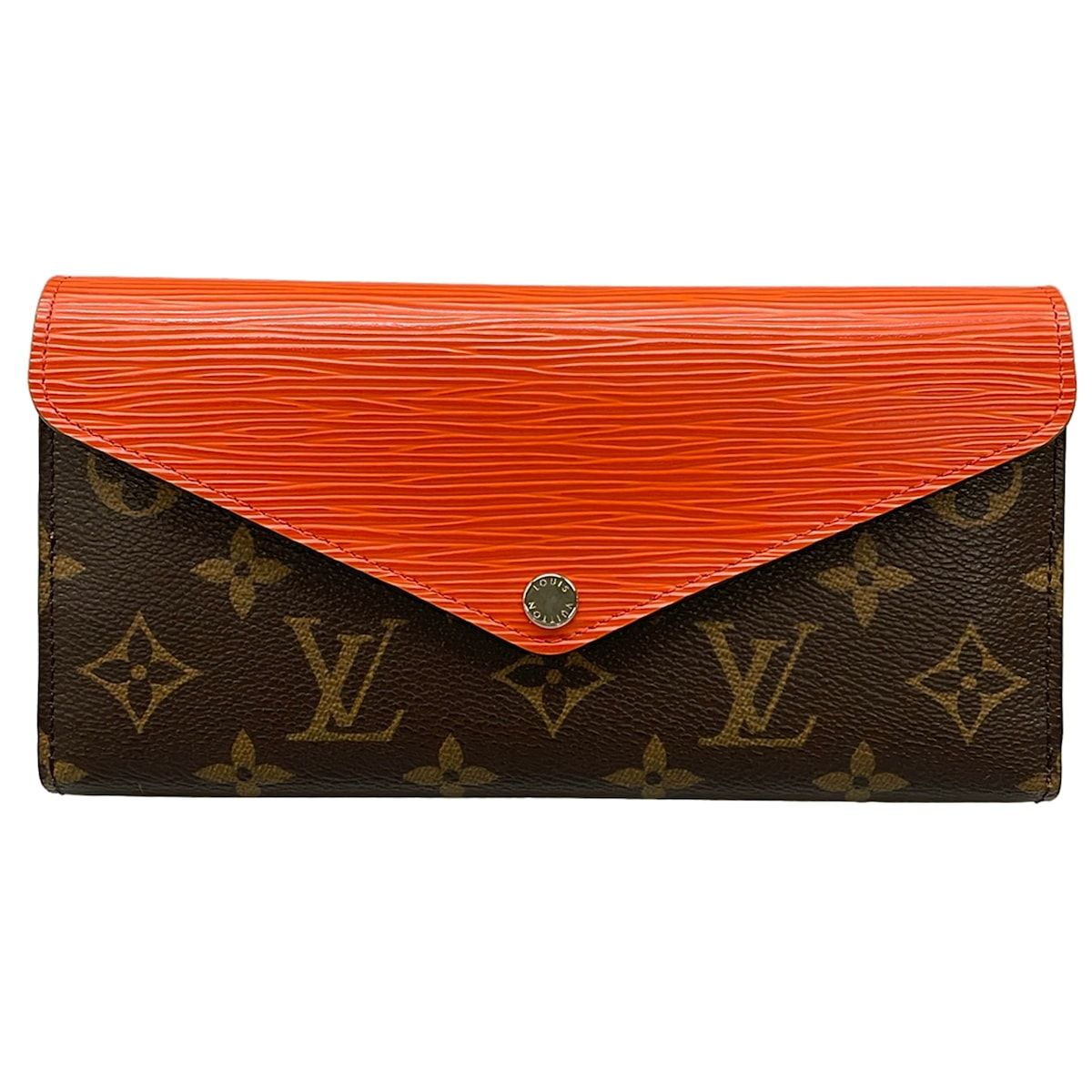 Louis Vuitton Wallet Monogram Portefeuille Marie Roulon Pimont Leather