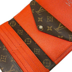 Louis Vuitton Wallet Monogram Portefeuille Marie Roulon Pimont Leather — view 3