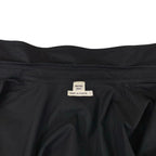 Hermes Long Sleeve Shirt Blouse 38 M Black Drawcord Cotton — view 8
