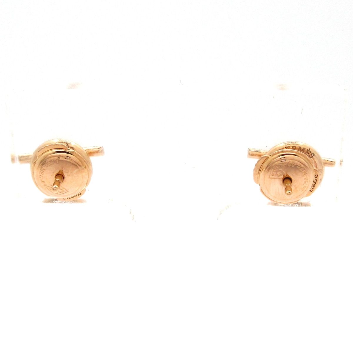 Hermes Earrings Echappee 18k Pink Gold — view 3
