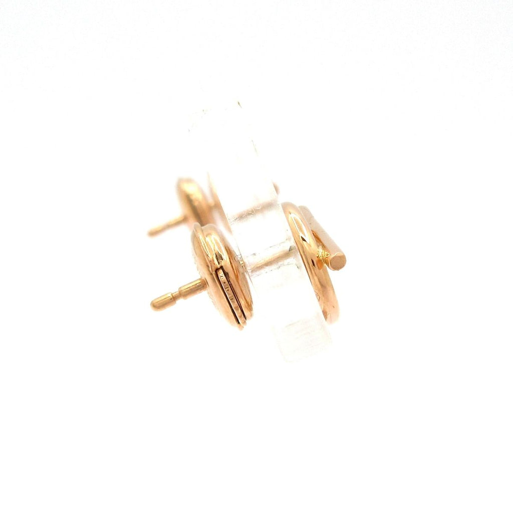 Hermes Earrings Echappee 18k Pink Gold — view 2