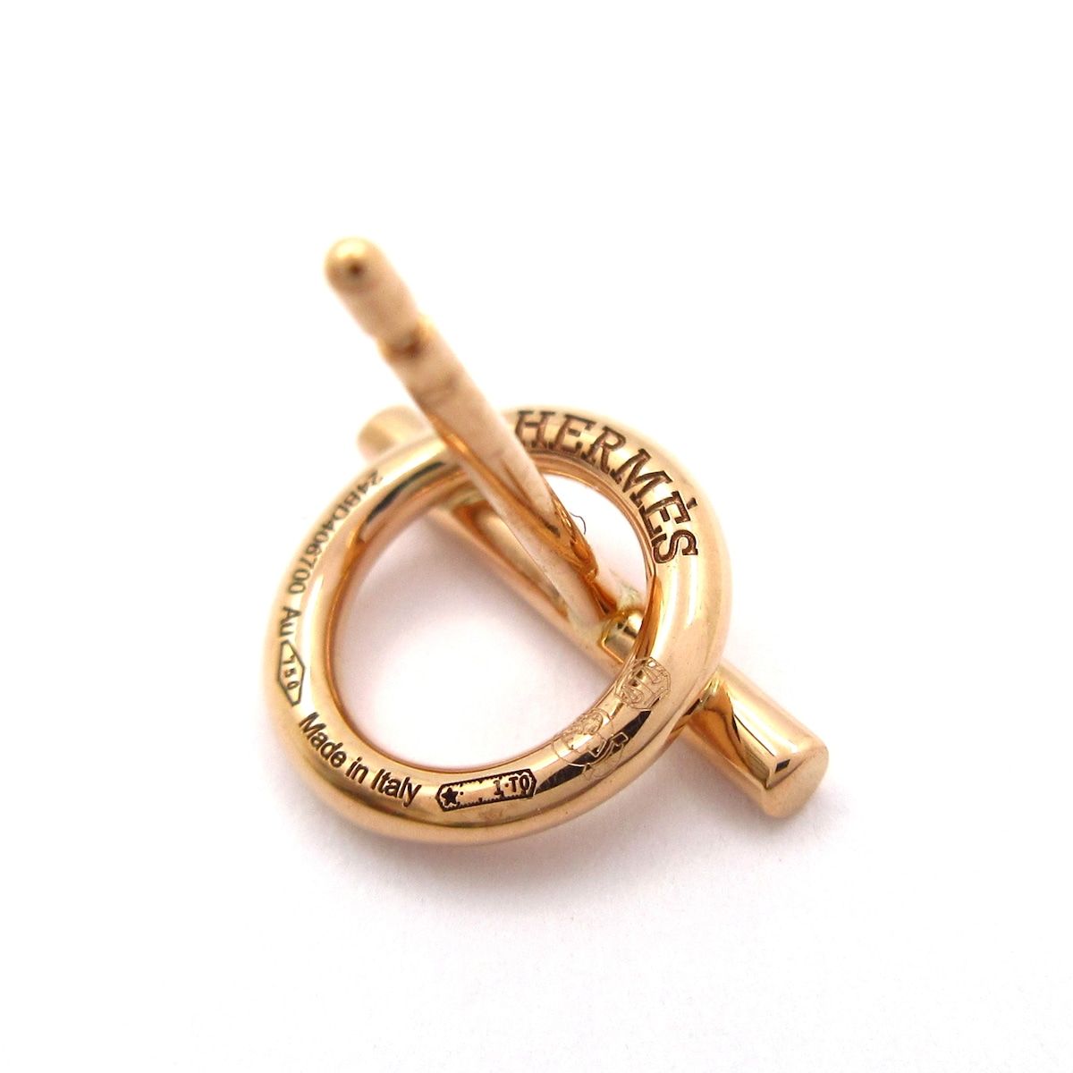 Hermes Earrings Echappee 18k Pink Gold — view 5