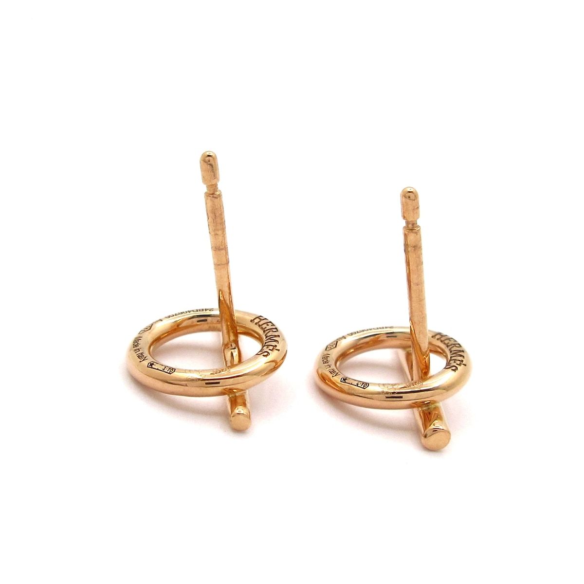 Hermes Earrings Echappee 18k Pink Gold — view 4
