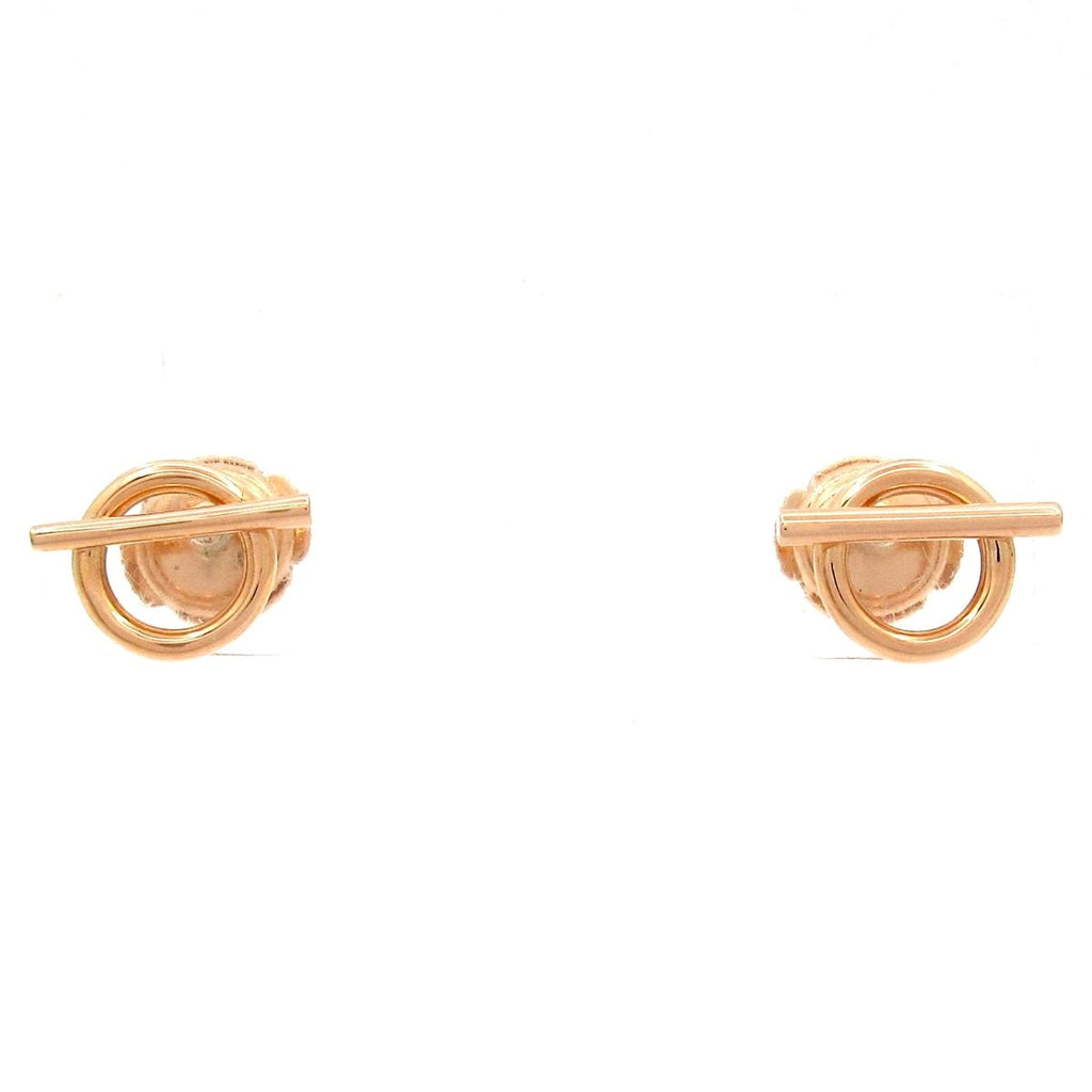 Hermes Earrings Echappee 18k Pink Gold