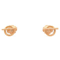 Hermes Earrings Echappee 18k Pink Gold