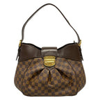 Louis Vuitton Shoulder Bag Damier Sistine MM Ebene
