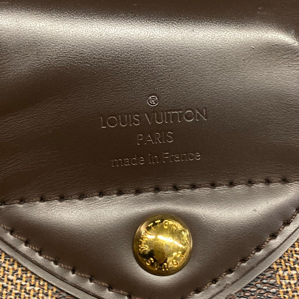 Louis Vuitton Shoulder Bag Damier Sistine MM Ebene — view 9