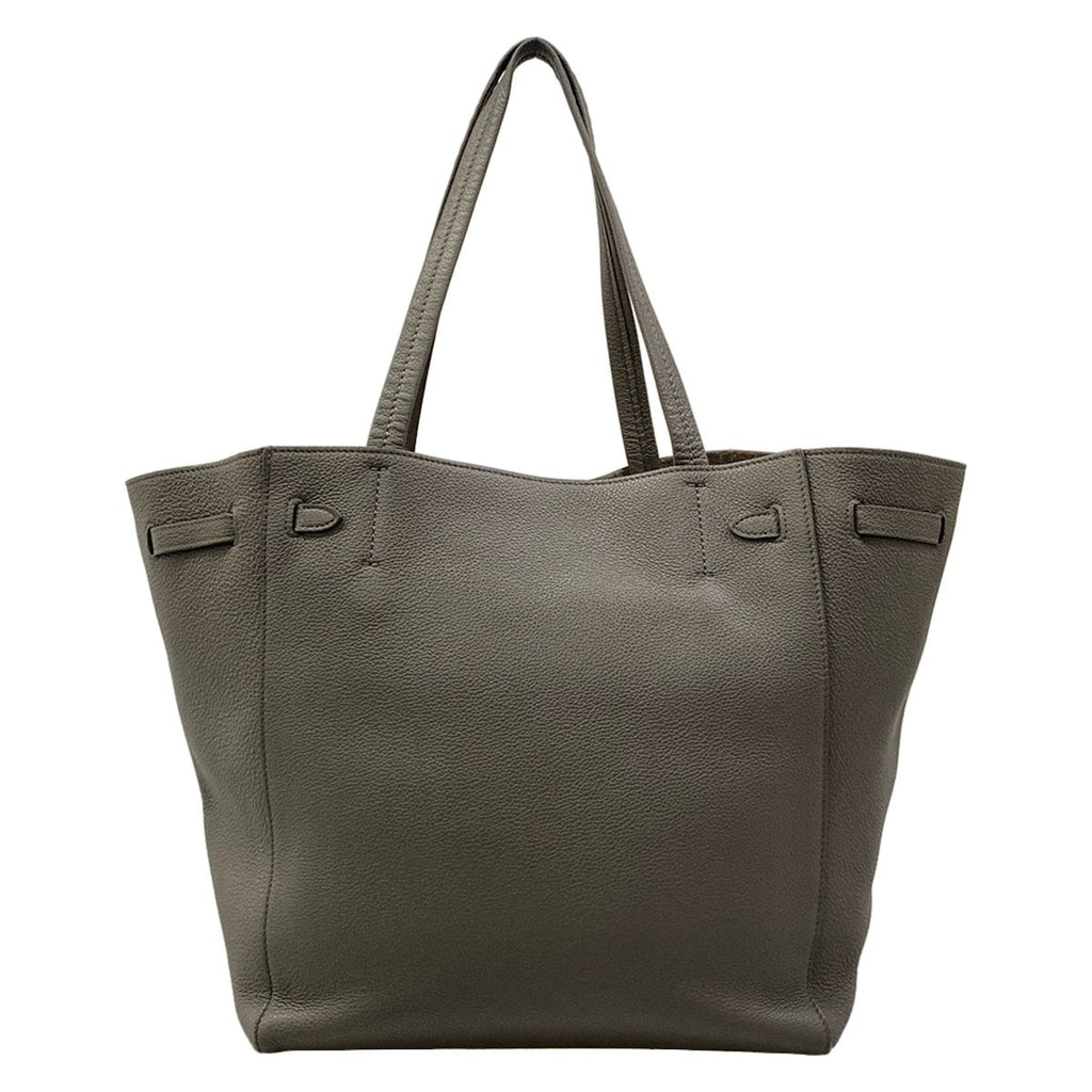 Celine Tote Cabas Phantom Small with Belt Gray — view 3