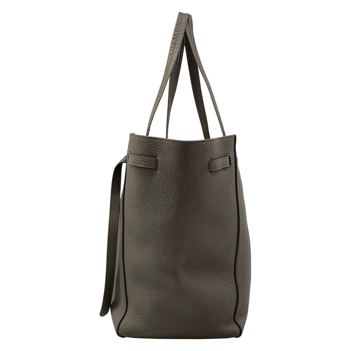 Celine Tote Cabas Phantom Small with Belt Gray — view 4