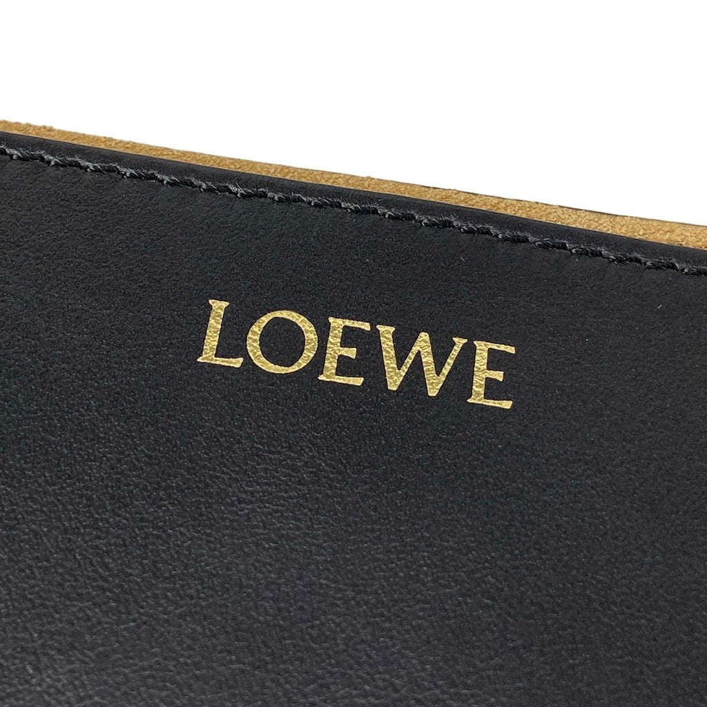 Loewe Tote Puzzle Fold Black Folding — view 9
