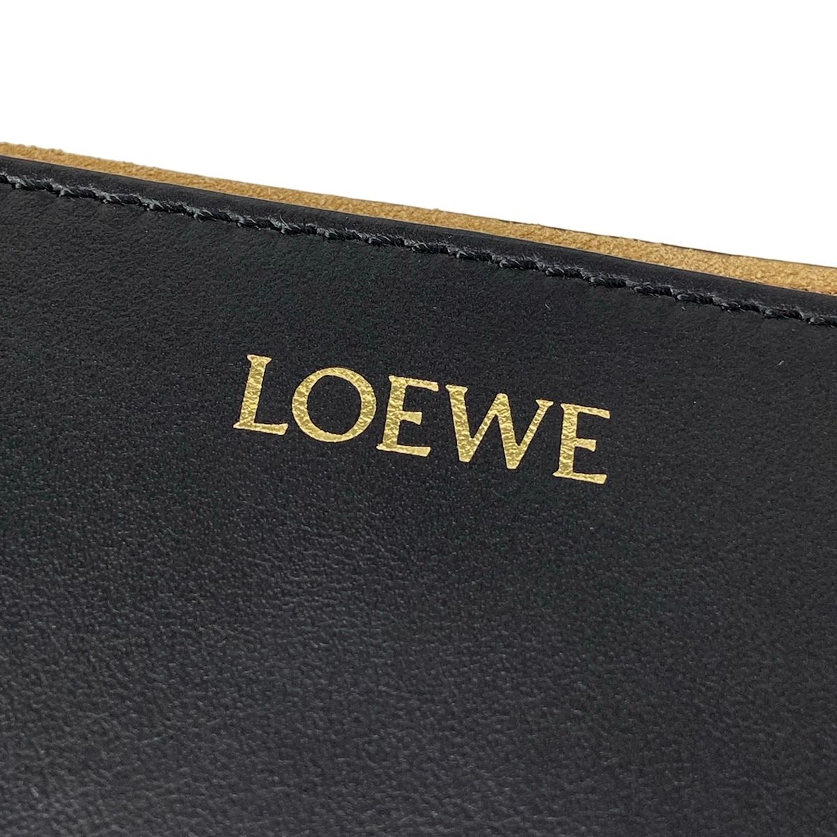 Loewe Tote Puzzle Fold Black Folding — view 9