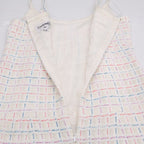 Chanel Tweed CC Logo Button Sleeveless 36 Dress — view 8