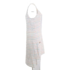 Chanel Tweed CC Logo Button Sleeveless 36 Dress — view 4