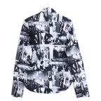 Dior Monsieur Patchy Spider Chief Long Sleeve Shirt — view 2