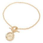 Hermes Polished 750 Series Clou de Selle Toggle Bracelet
