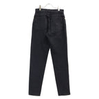 Chanel 20k Striped CC Logo Button Denim Pants 36 — view 2
