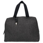 Prada Feltro Vitell Triangle Plate Felt Handbag