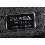 Prada Feltro Vitell Triangle Plate Felt Handbag — view 7