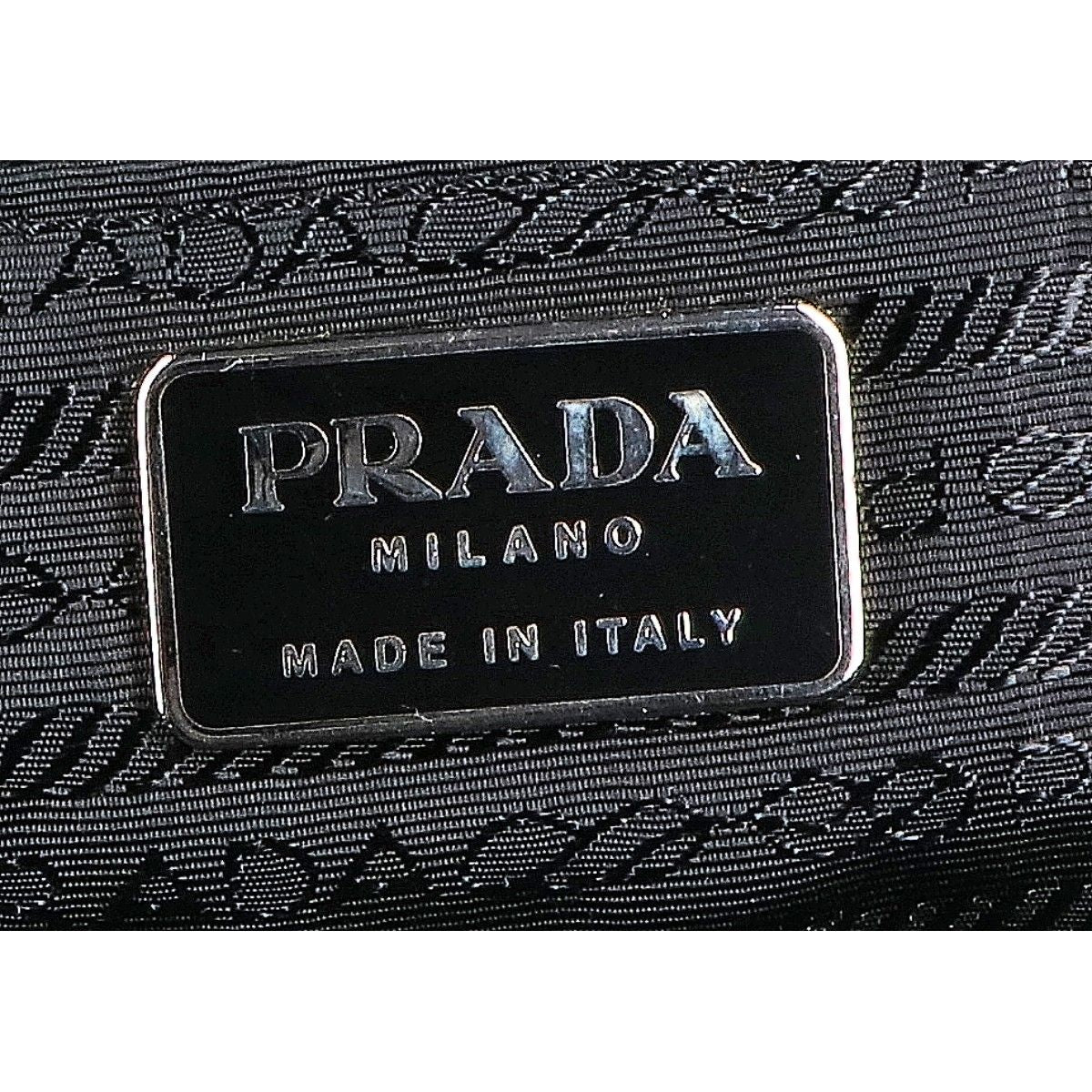 Prada Feltro Vitell Triangle Plate Felt Handbag — view 7