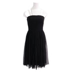 Dior Silk Bare Top Chiffon Dress 36