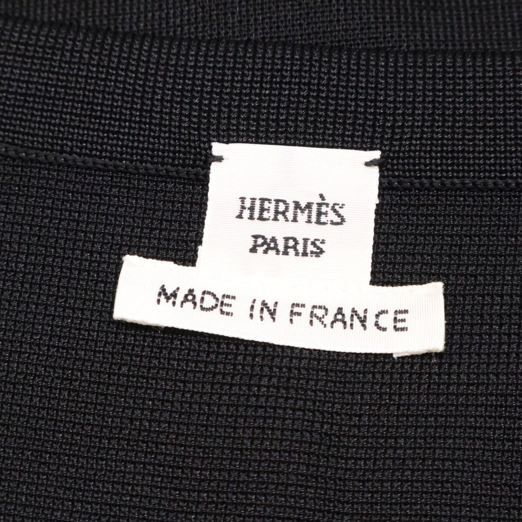 Hermes Era Cannes Et Pommeaux Silk Switch Knit 38 Sweater — view 3