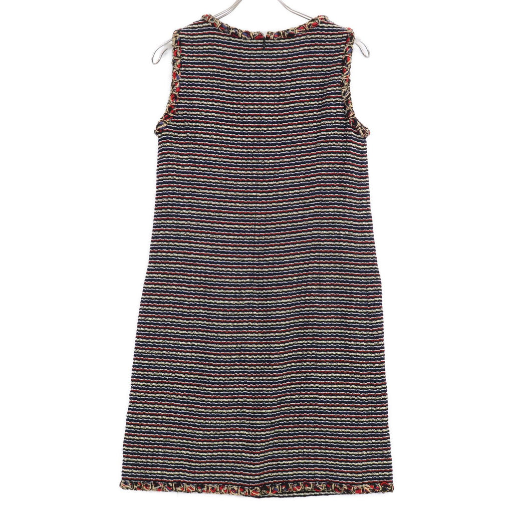Chanel Tweed Sleeveless 42 Dress — view 2