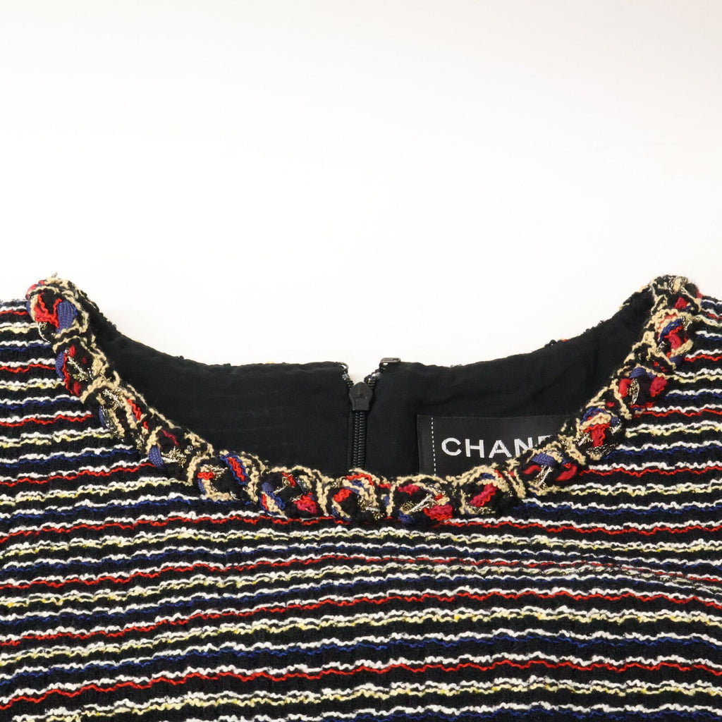 Chanel Tweed Sleeveless 42 Dress — view 5