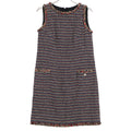 Chanel Tweed Sleeveless 42 Dress
