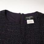 Chanel Tweed Short Sleeve Mini 40 Dress — view 7