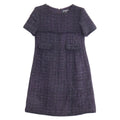 Chanel Tweed Short Sleeve Mini 40 Dress