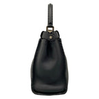 Fendi Handbag Peekaboo Iconic Selleria Black Leather — view 4