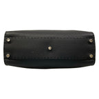 Fendi Handbag Peekaboo Iconic Selleria Black Leather — view 5